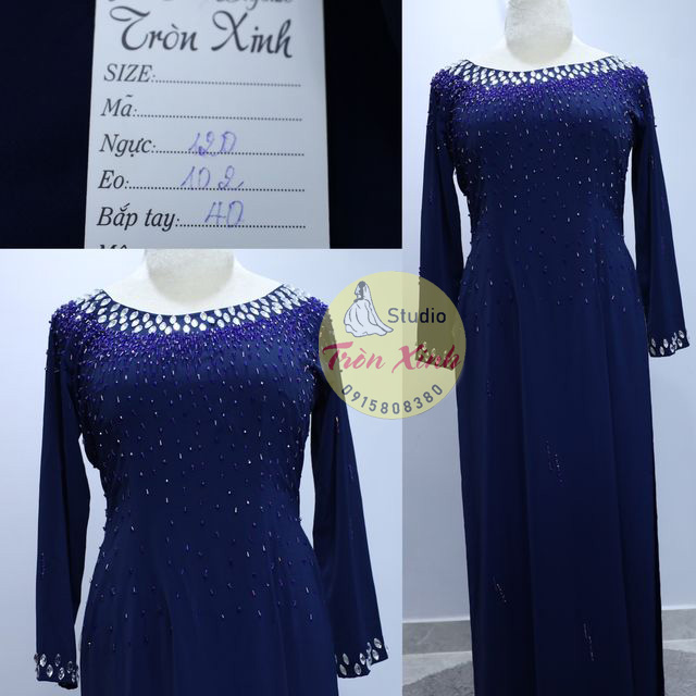 Áo Dài Sui Gia Bigsize Phù Hợp Phụ Huynh